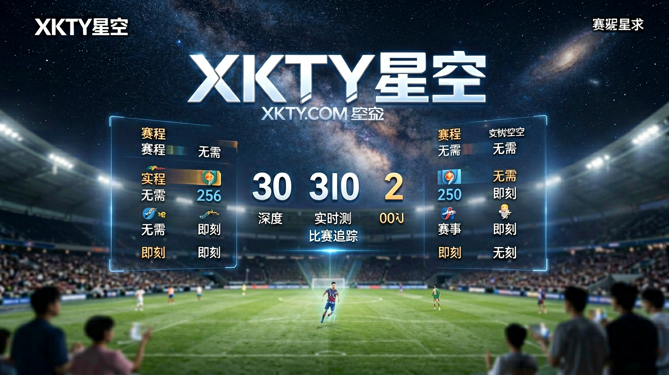 XKTY星空高清直播界面展示实时比分、赛程和比赛追踪
