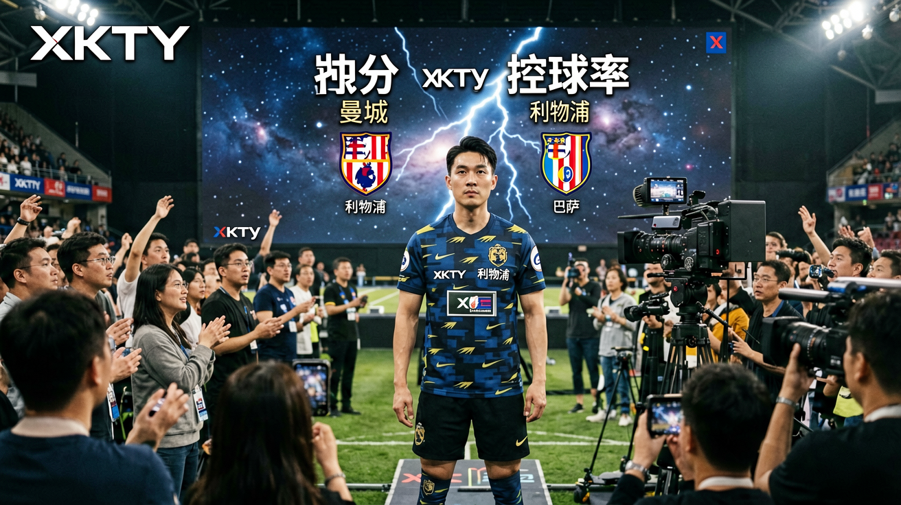 XKTY星空直播画面、比分弹窗、控球率图表等场景展示